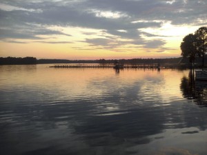 Ed Allen's Boats and Bait - Chickahominy Lake sunset